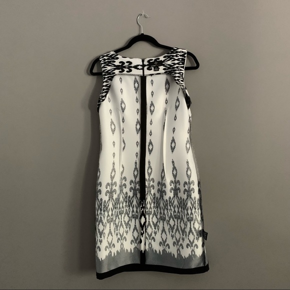 Ronni Nicole Size 8 Black and White Dress - Picture 6 of 9